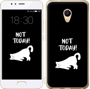 

Чехол Уставший кот для Meizu M5s 874375
