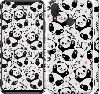 Чохол Панди на Huawei P Smart Plus