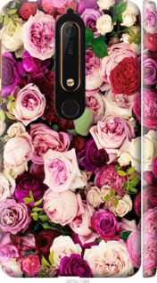 

Чохол Троянди і півонії на Nokia 6.1 694474