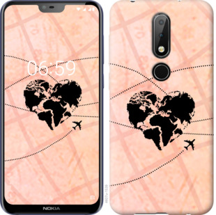 

Чехол Путешествуй для Nokia 6.1 Plus 795209