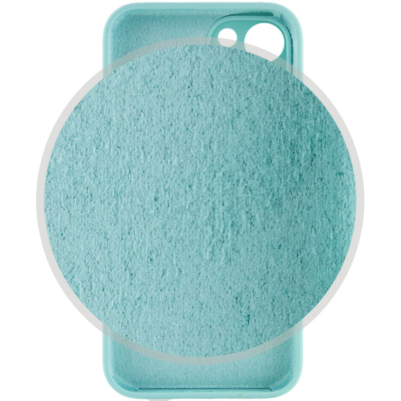 Фото Чехол Silicone Case Full Camera Protective (AA) для Apple iPhone 13 (6.1") (Бирюзовый / Marine Green) в магазине vchehle.ua