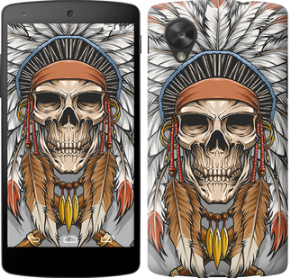 

Чохол Череп індіанця на LG Nexus 5 641116
