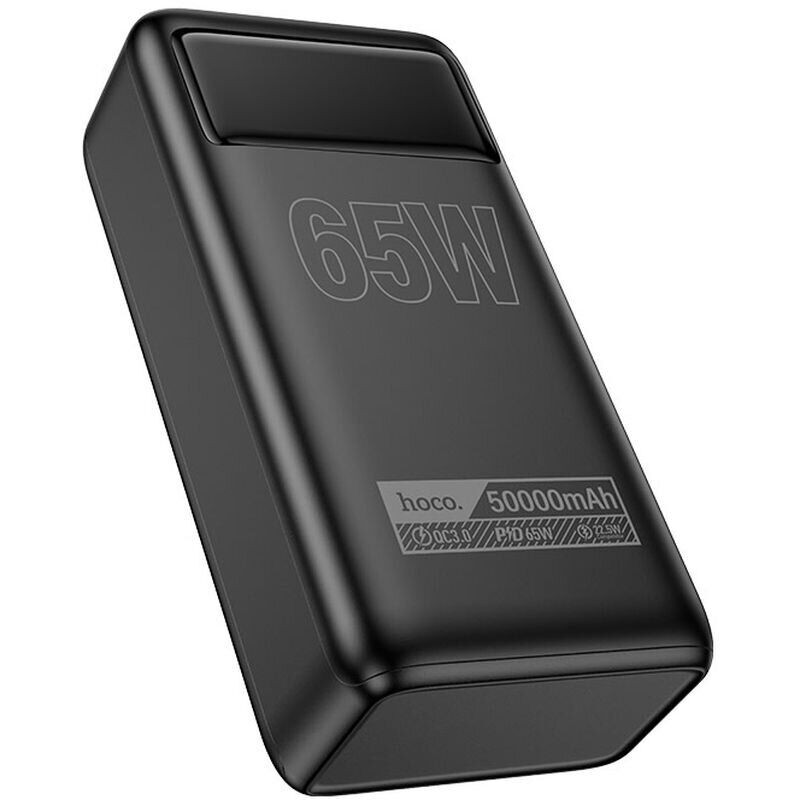 Фото Портативное ЗУ Power Bank Hoco DB81A Apollo PD65W 50000 mAh (Black) на vchehle.ua