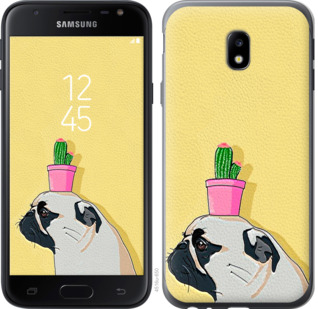

Чохол Мопс з кактусом на Samsung Galaxy J3 (2017) 795427