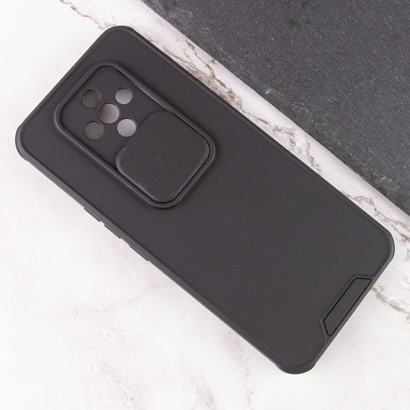TPU+PC чехол Lens series для TECNO Spark 6 (Черный) в магазине vchehle.ua