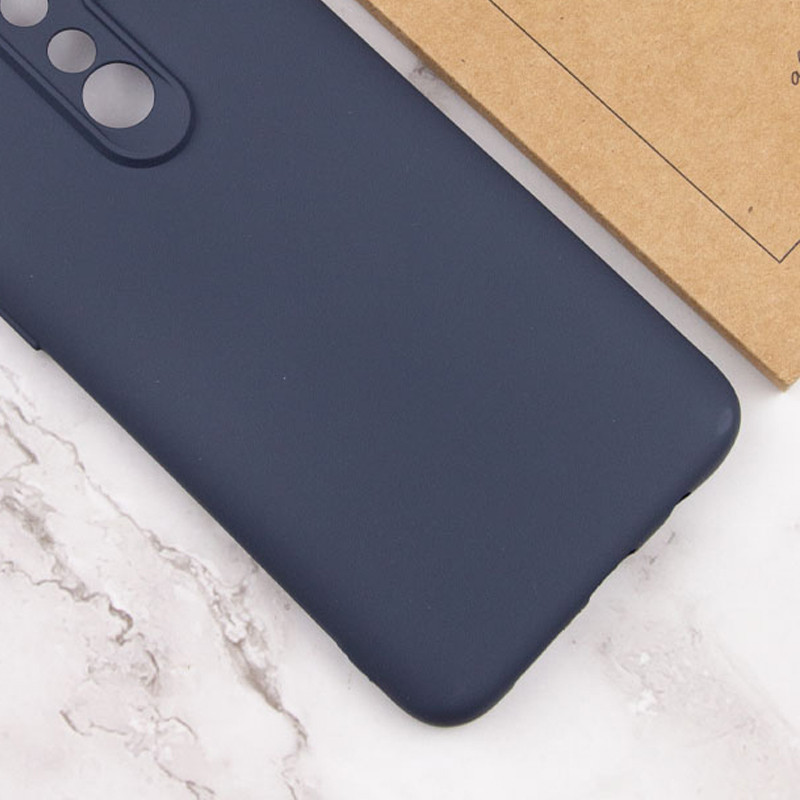 Фото Чохол TPU GETMAN Liquid Silk Full Camera на Xiaomi Redmi 8 (Синій / Midnight Blue) в маназині vchehle.ua