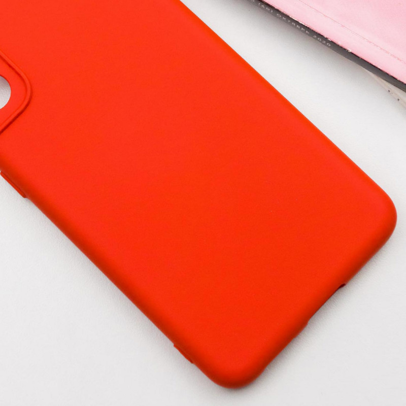 Фото Чохол Silicone Cover Lakshmi Full Camera (AA) на Samsung Galaxy S24 FE (Червоний / Red) на vchehle.ua