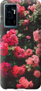 

Чехол Куст с розами для Vivo V23e 1378426
