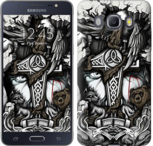 Чехол Тату Викинг для Samsung Galaxy J5 (2016) J510H