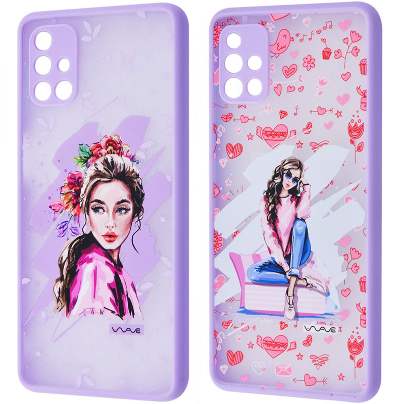 TPU+PC чохол WAVE Cartoon на Samsung Galaxy A51