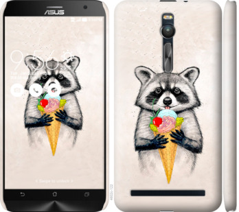 

Чехол Енотик с мороженым для Asus Zenfone 2 ZE551ML 801460