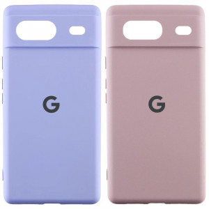 Чохол Silicone Cover Lakshmi Full Camera (AAA) with Logo на Google Pixel 8a