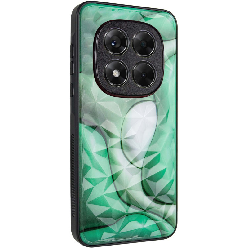 TPU+PC чохол Prisma BubbleGum на Xiaomi Redmi Note 14 Pro 4G (3D Green)