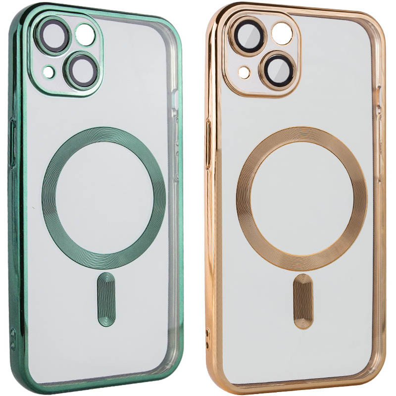 TPU чехол Fibra Chrome with Magnetic safe для Apple iPhone 14 Plus (6.7")