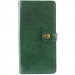Шкіряний чохол-книжка GETMAN Gallant (PU) для Samsung Galaxy S24 Ultra (Зелений)