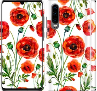 

Чохол Намальовані маки на Huawei P30 744150