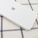Фото Чехол Silicone Case Square Full Camera Protective (AA) для Apple iPhone 11 (6.1") (Белый / White) в магазине vchehle.ua