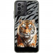 TPU+PC чохол TakiTaki Magic glow на Samsung Galaxy A23 4G (Tiger on the ground / Black)