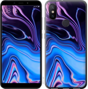 

Чехол Узор воды для Xiaomi Mi 6X 752652