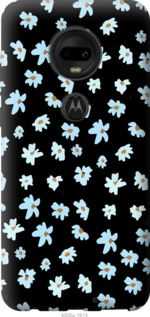 Чохол Квітковий на Motorola Moto G7