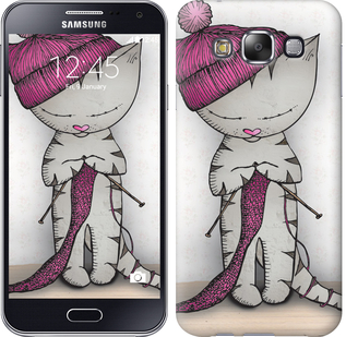 

Чохол Кішка рукодільниця на Samsung Galaxy E5 E500H 584109
