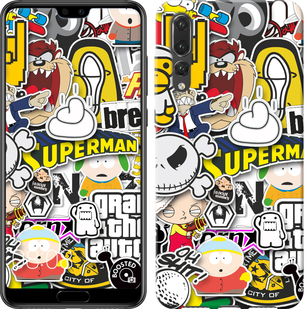

Чохол Popular logos на Huawei Nova 4 697317
