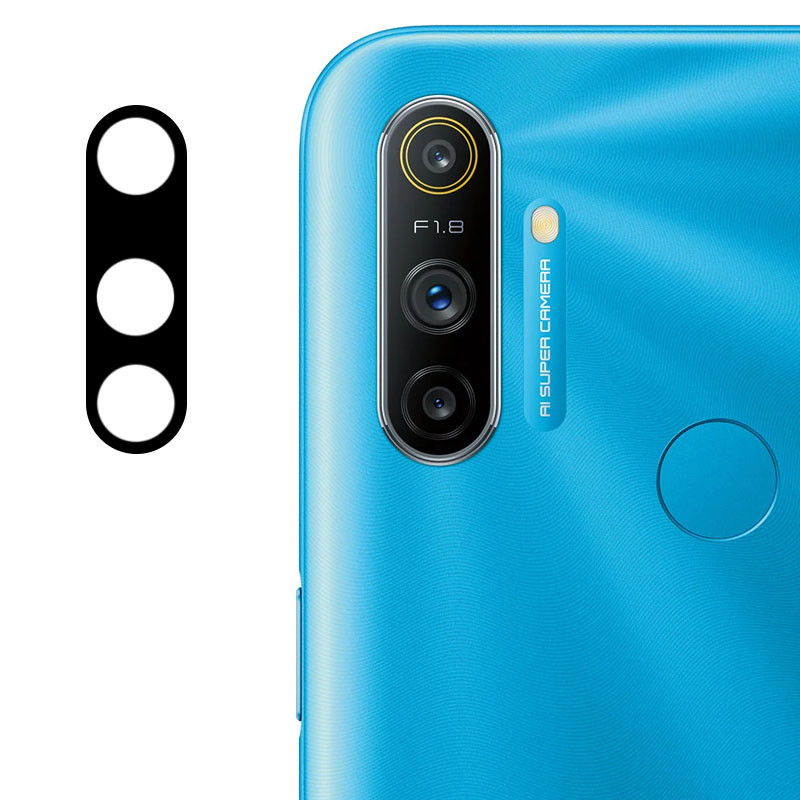 

Гнучке захисне скло 0.18mm на камеру (тех.пак) на Realme C3 (Чорний) 925861