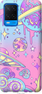 Чехол Розовая галактика для Oppo A54