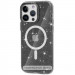 Чохол TPU Galaxy Sparkle (MagFit) на Apple iPhone 16 (6.1") (Black+Glitter)