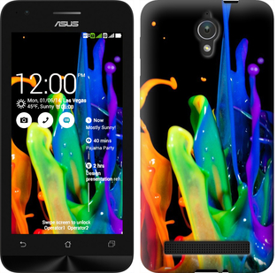 

Чехол брызги краски для Asus ZenFone C ZC451CG 381526
