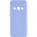Чехол TPU GETMAN Liquid Silk Full Camera для Xiaomi Redmi A3 (Сиреневый / Light purple)