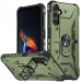 Ударопрочный чехол Pathfinder Ring для Samsung Galaxy A54 5G (Зеленый / Army Green)