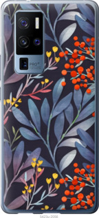 

Чехол Этнос природа листья для Vivo X50 Pro Plus 1407215