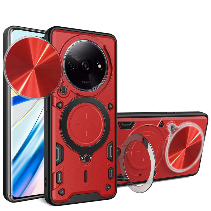 Удароміцний чохол Bracket case with Magnetic на Xiaomi Redmi A3 (Red)