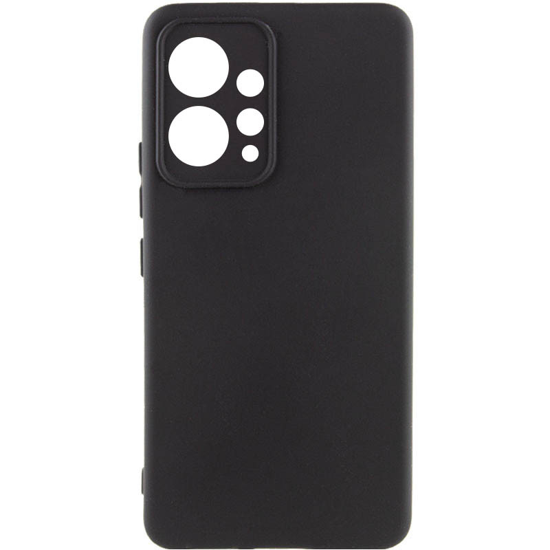 Чохол Silicone Cover Lakshmi Full Camera (A) на Xiaomi Redmi Note 12 4G (Чорний / Black)