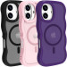 Чохол TPU+PC Undine with Magnetic Safe на Apple iPhone 16 (6.1")
