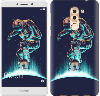 

Чехол Космонавт на скейтборде для Huawei Honor 6X 591501