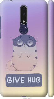 

Чохол Give Hug на Nokia 3.1 Plus 950528