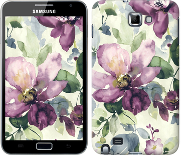 

Чехол Цветы акварелью для Samsung Galaxy Note i9220 296338