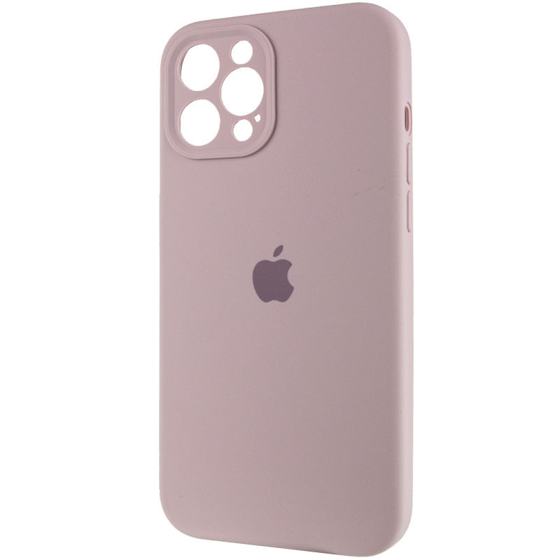 Фото Чехол Silicone Case Full Camera Protective (AA) для Apple iPhone 12 Pro Max (6.7") (Серый / Lavender / PVH) в магазине vchehle.ua