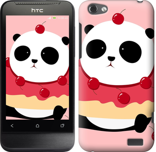 

Чохол Панда з пончиком на HTC One V t320e 247505