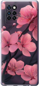 Чехол Пурпурная сакура для Infinix Note 10 Pro