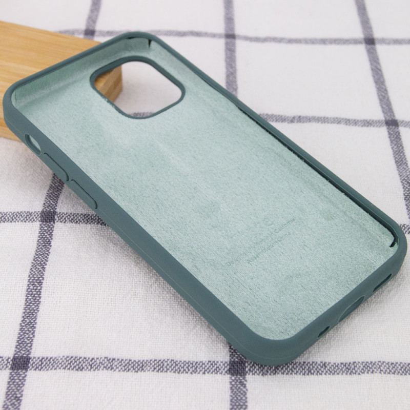 Фото Чехол Silicone Case Full Protective (AA) для Apple iPhone 13 (6.1") (Зеленый / Cactus) в магазине vchehle.ua