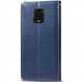 Шкіряний чохол-книжка GETMAN Gallant (PU) для Xiaomi Redmi Note 9s / Note 9 Pro / Note 9 Pro Max (Синій) в магазині vchehle.ua