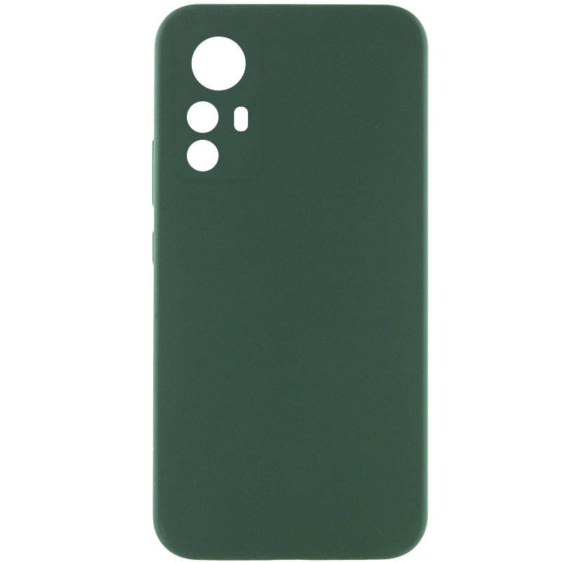 Чехол Silicone Cover Lakshmi Full Camera (AAA) with Logo для Xiaomi Redmi Note 12S (Зеленый / Cyprus Green)