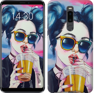

Чехол Арт-девушка в очках для Meizu Note 8 687761