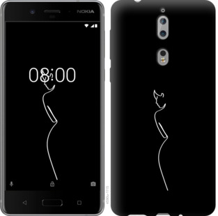

Чехол Силуэт1 для Nokia 8 809863