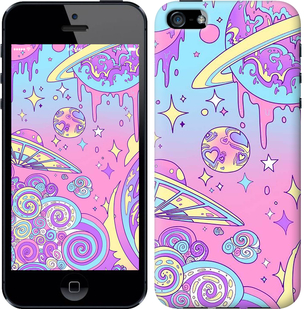 

Чехол Розовая галактика для iPhone 5S 633201