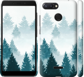 

Чохол Акварельні Ялинки на Xiaomi Redmi 6 862709
