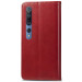 Кожаный чехол книжка GETMAN Gallant (PU) для Xiaomi Mi 10 / Mi 10 Pro (Красный) в магазине vchehle.ua